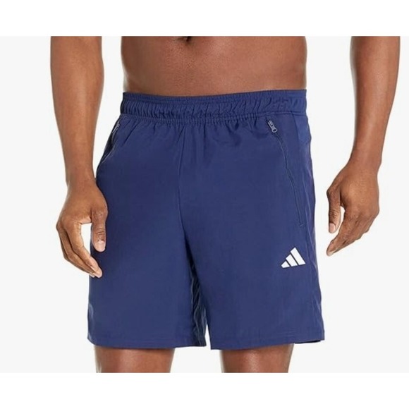 Adidas Shorts Mens Sz 2XL 9"‎ Essentials Woven  Zipper Pockets - Picture 1 of 6